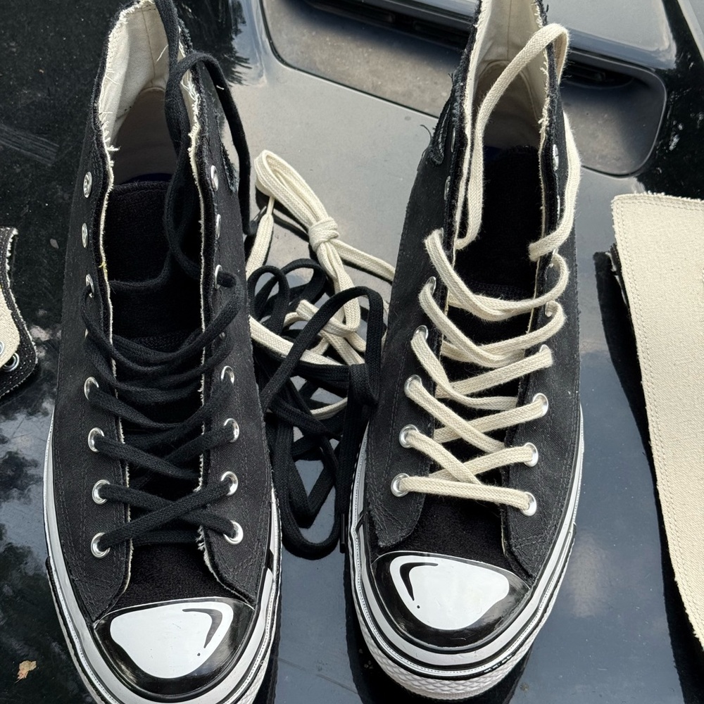 Converse Chuck 70 Black and White High-Top Sneakers